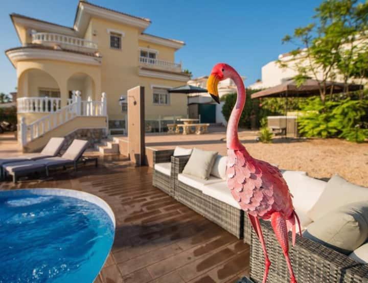 Luxury Private Villa Casa Jojo Own Pool & Hot Tub Ciudad Quesada Exterior foto
